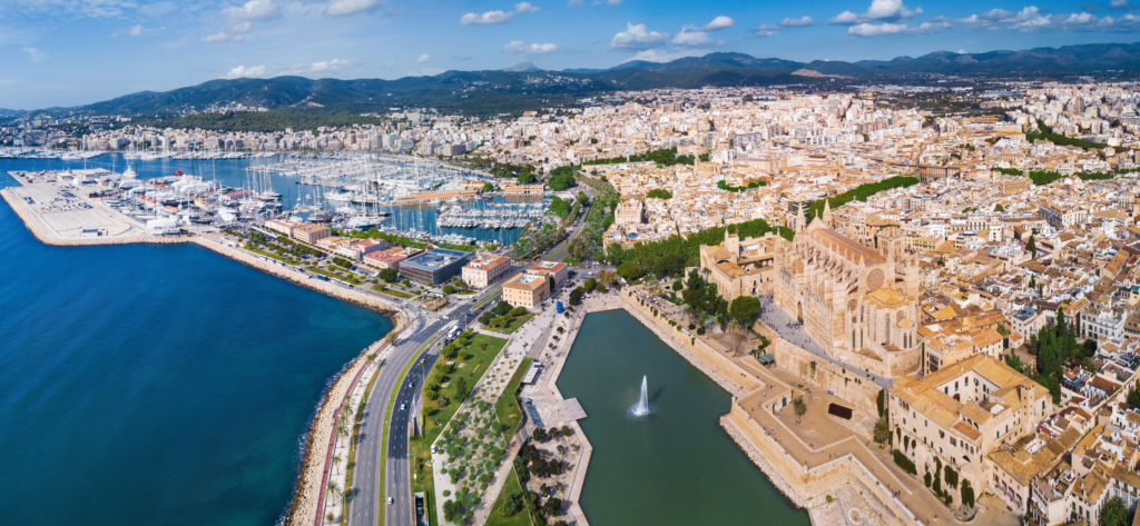 Palma Mallorca vue aérienne