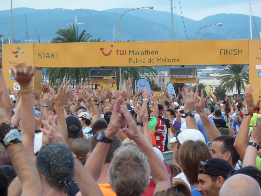 Maratón Palma Mallorca Salida