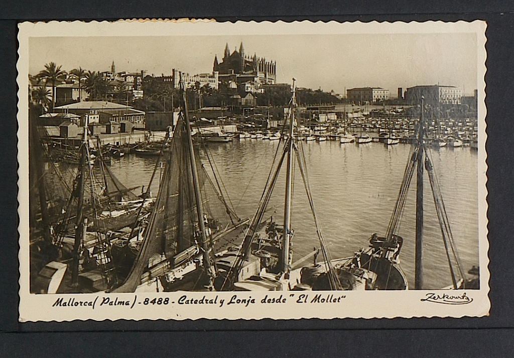 Catedral del puerto de Palma Mallorca