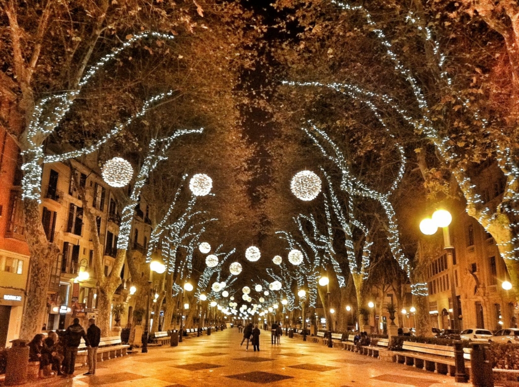 Passeig de Born Palma Christmas Mallorca