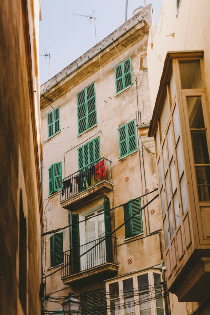 Fachada de casa Mallorca