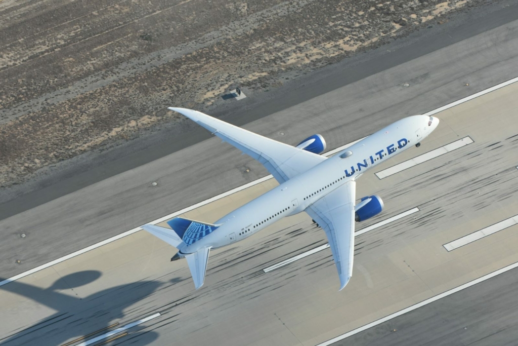 United Airlines Mallorca