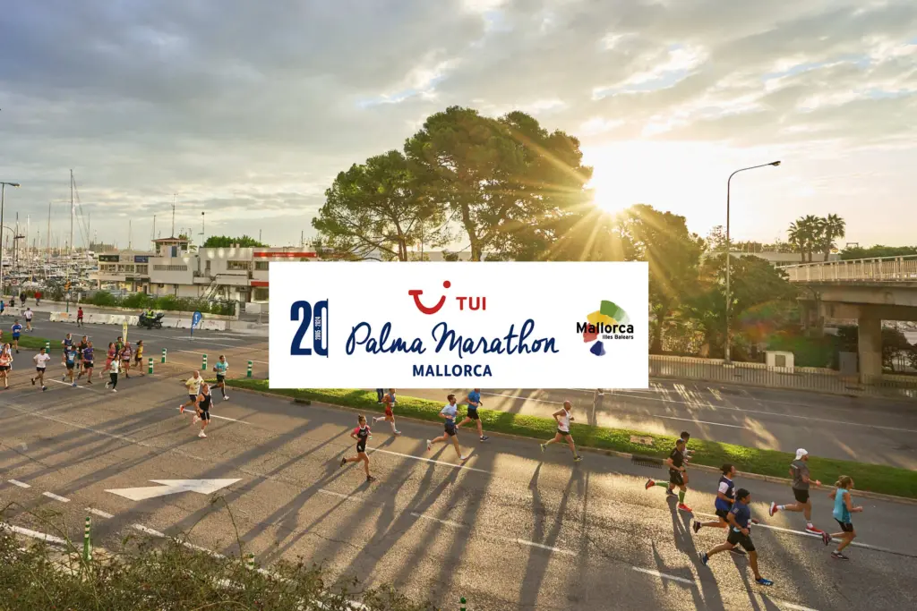 Palma Marathon at the Paseo Maritimo
