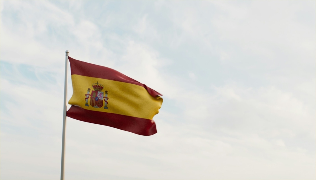 Bandera de España Mallorca